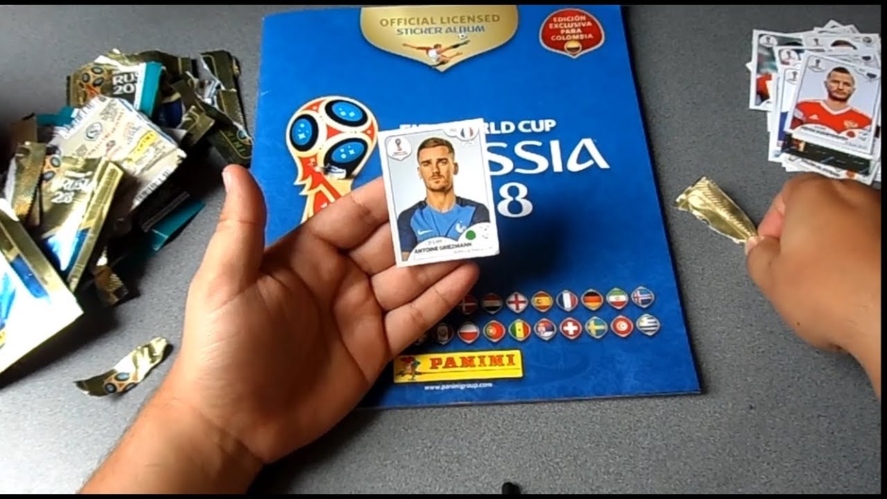 Empecemos a llenar el Album Panini Rusia 2018