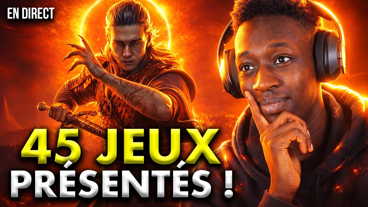 Conf&eacute;rence NEW GAME PLUS en direct 🔥 Crimson Desert, Blood of Dawnwalker... 45 JEUX pr&eacute;sent&eacute;s