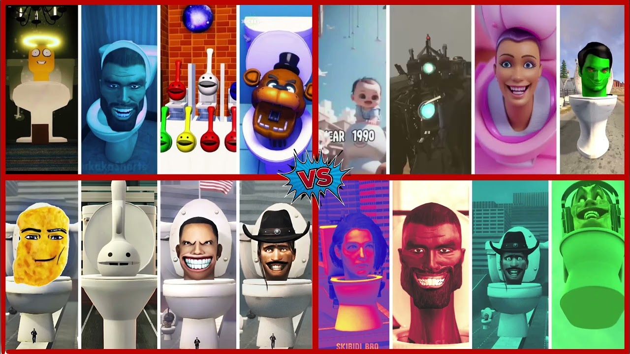 SKIBIDI TOILET BATTLE 2026 #3 #skibiditoilet #skibidibattle #memes #roblox #gmod