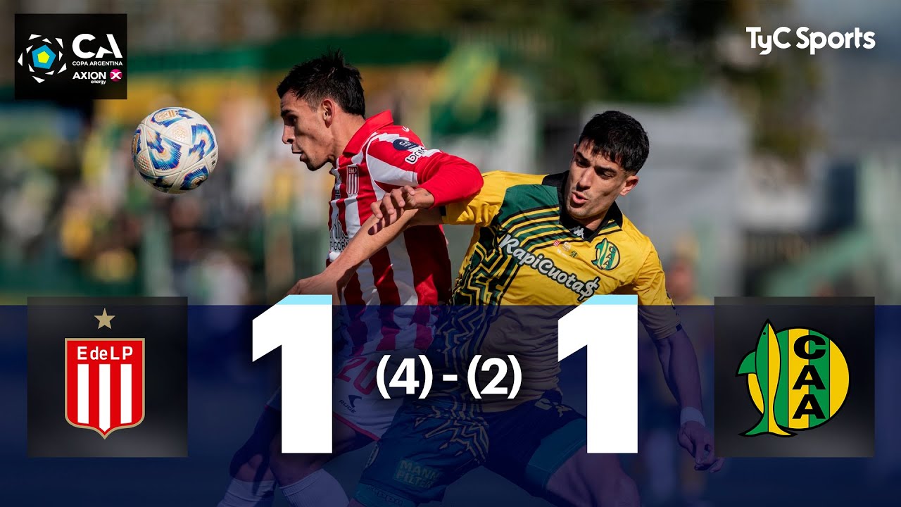 Estudiantes (LP) 1 (2) - (4) 1 Aldosivi | Copa Argentina 2025 | 16avos de final