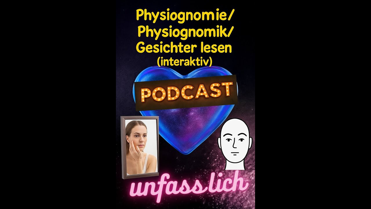 Podcast Unfasslich: Physiognomie / Physiognomik / Gesichter lesen (Episode 28)