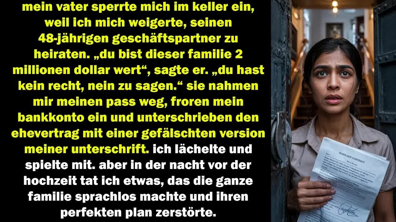 mein vater zwang mich zur hochzeit für geld doch meine rache machte die familie sprachlos