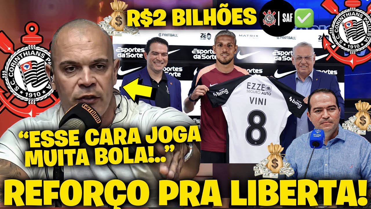 ANUNCIOU AGORA! CORINTHIANS FECHA ÓTIMA CONTRATAÇÃO PRA LIBERTADORES! JOGA MUITO!