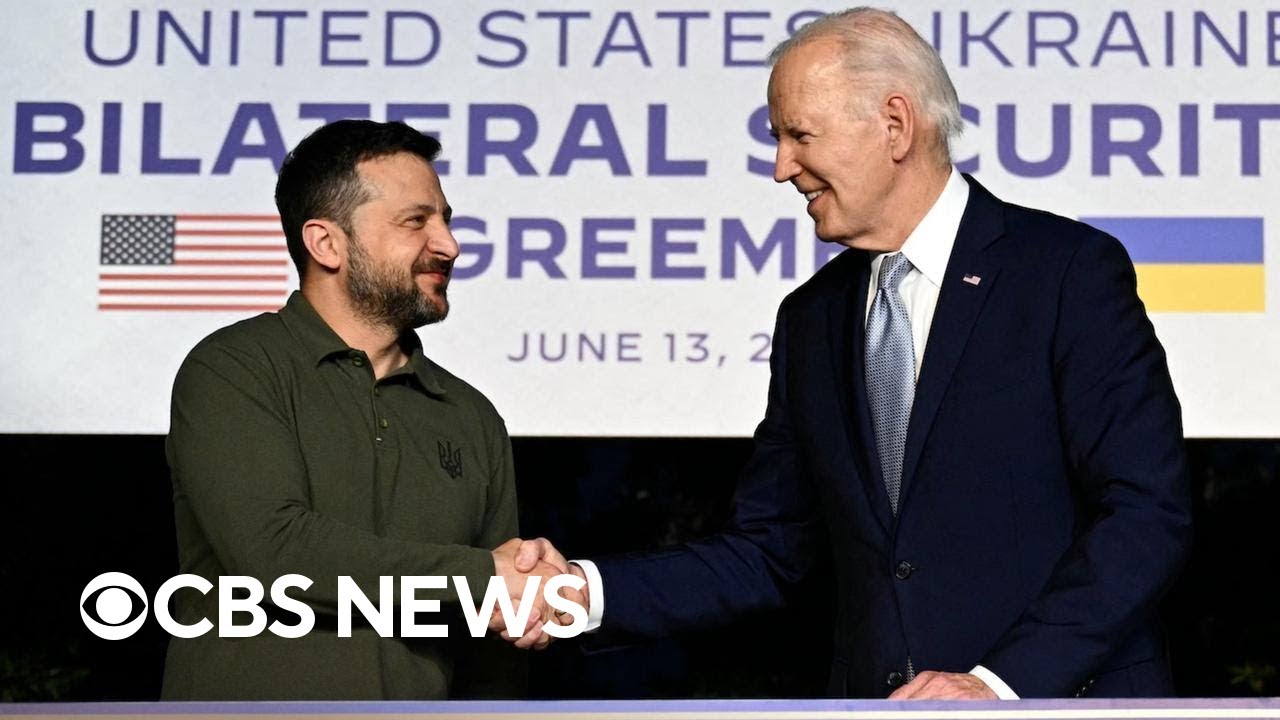 Biden, Zelenskyy strengthen U.S.-Ukraine alliance in Italy
