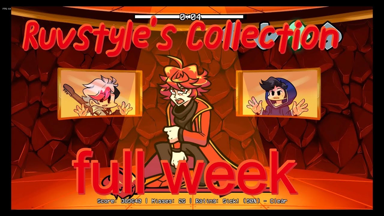 Friday night funkin' - Ruvstyle's Collection full week #fnf #fnfmod