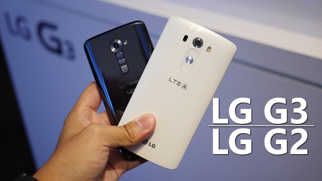 LG G3 vs LG G2 - Quick Look