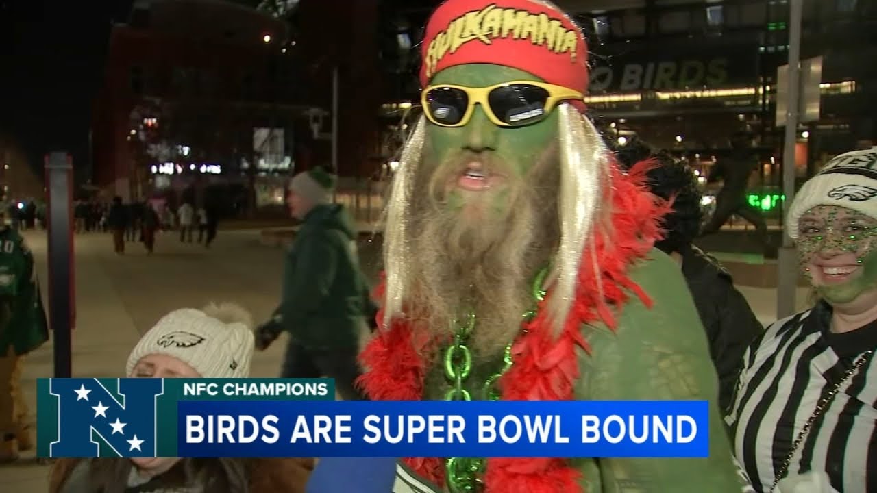 Eagles fans flood South Philly after Birds punch ticket to Super Bowl LIX