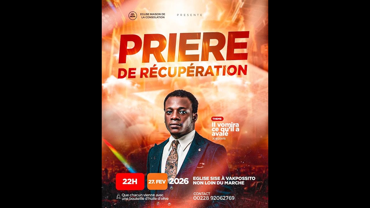 Grande veillée de prière de fin du mois / Prière de récupération