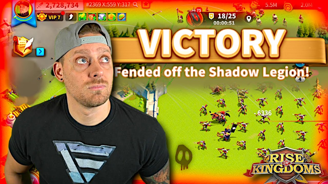 I was Attacked in Rise of Kingdoms Shadow Legion