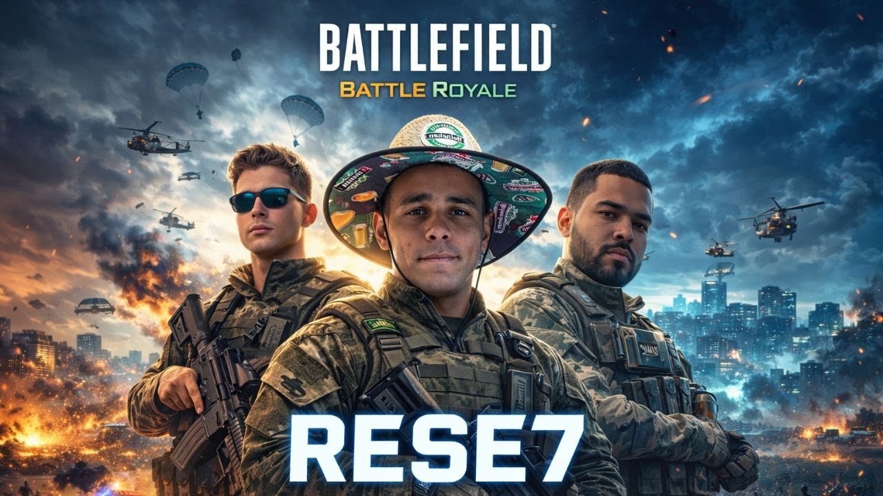 🔴 AO VIVO AGORA! Battlefield 6 REDSEC | Só lobby pesado 😈