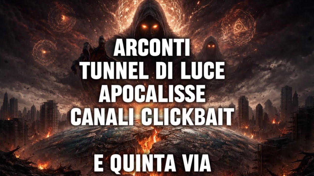 ARCONTI DEMONI TUNNEL DI LUCE, CANALI CLICKBAIT e&hellip; LA QUINTA VIA 