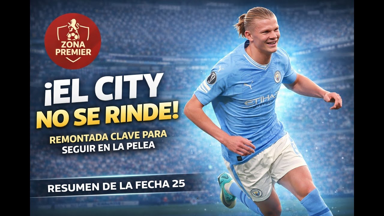 ZONA PREMIER - EL CITY NO SE RINDE - RESUMEN DE LA FECHA 25
