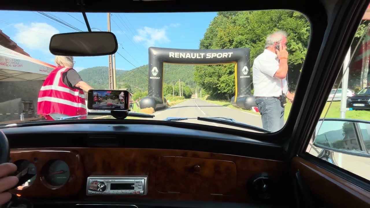 Montée Historique de Ballon D‘Alsace Lauf 4 Mini + Porsche 924S überholt uns + Porsche 911 Crash
