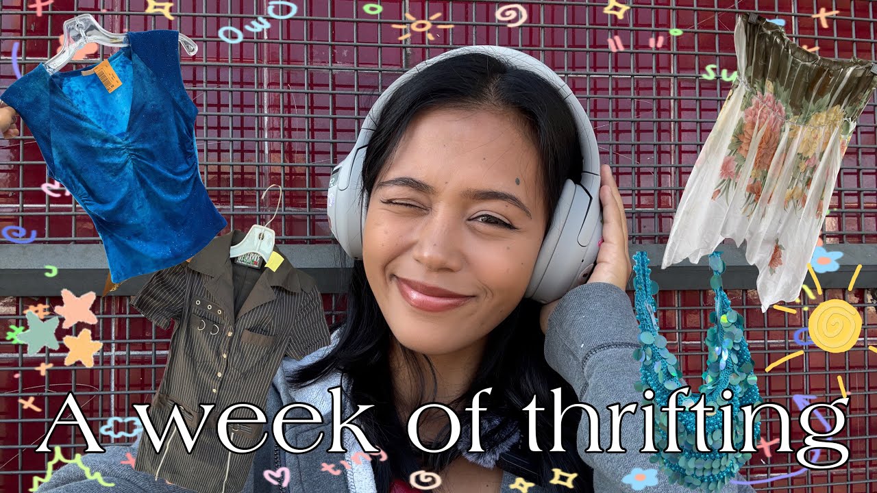 A WEEK OF THRIFTING PT. 1 * ੈ✩‧₊˚