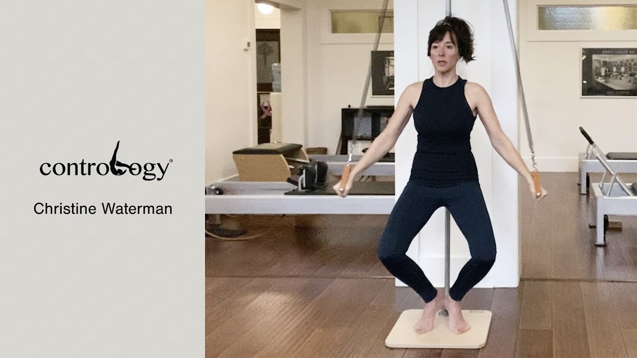 Christine Waterman on the Contrology® Ped-o-Pul