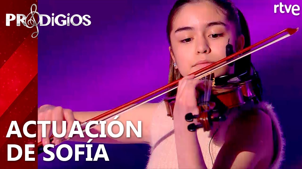ACTUACIÓN DE SOFÍA (INSTRUMENTO) | Prodigios