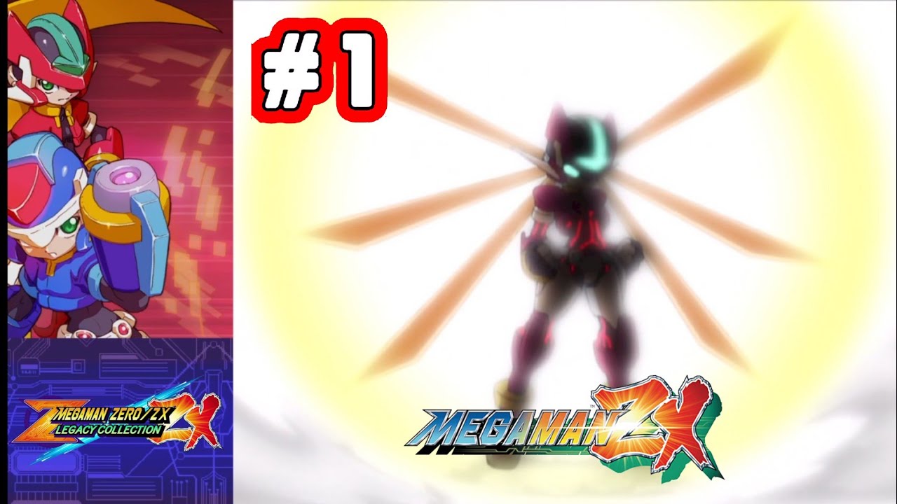 Mega Man ZX Part 1 Walkthrough「 Item 100% 」