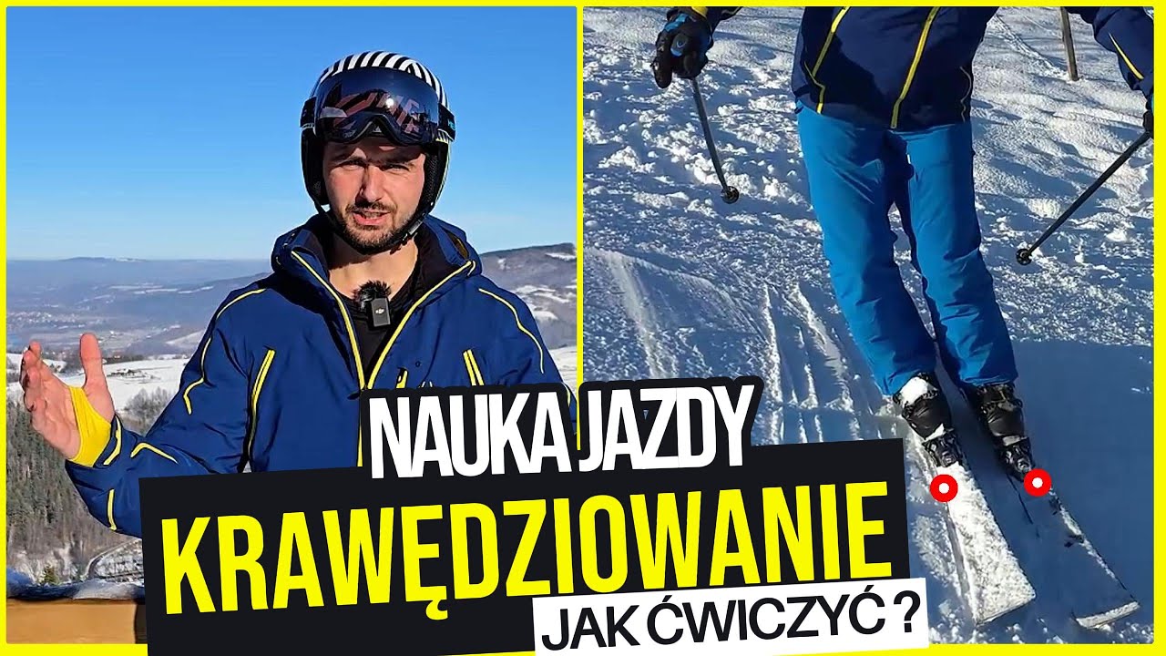 NAUKA JAZDY NA KRAWĘDZIACH | USTAW PRAWIDŁOWO KOLANA I KOSTKI