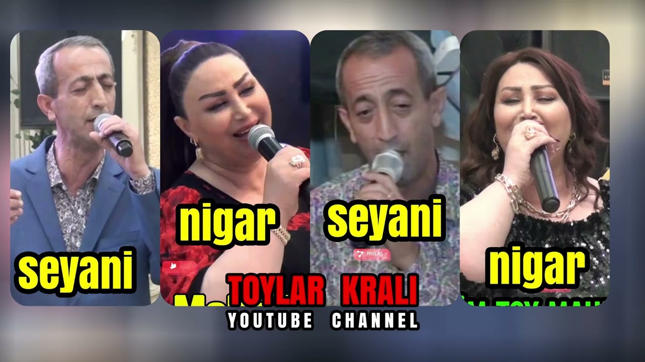 toydan yigma popuri oxuyur Nigar Agcabedili ve Seyani