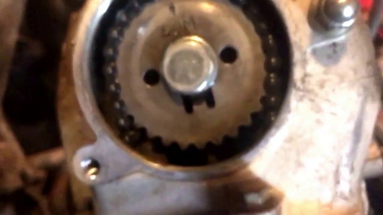 How to Adjust valves on a 1987 Yamaha 80cc YFM80 Badger Moto 4.