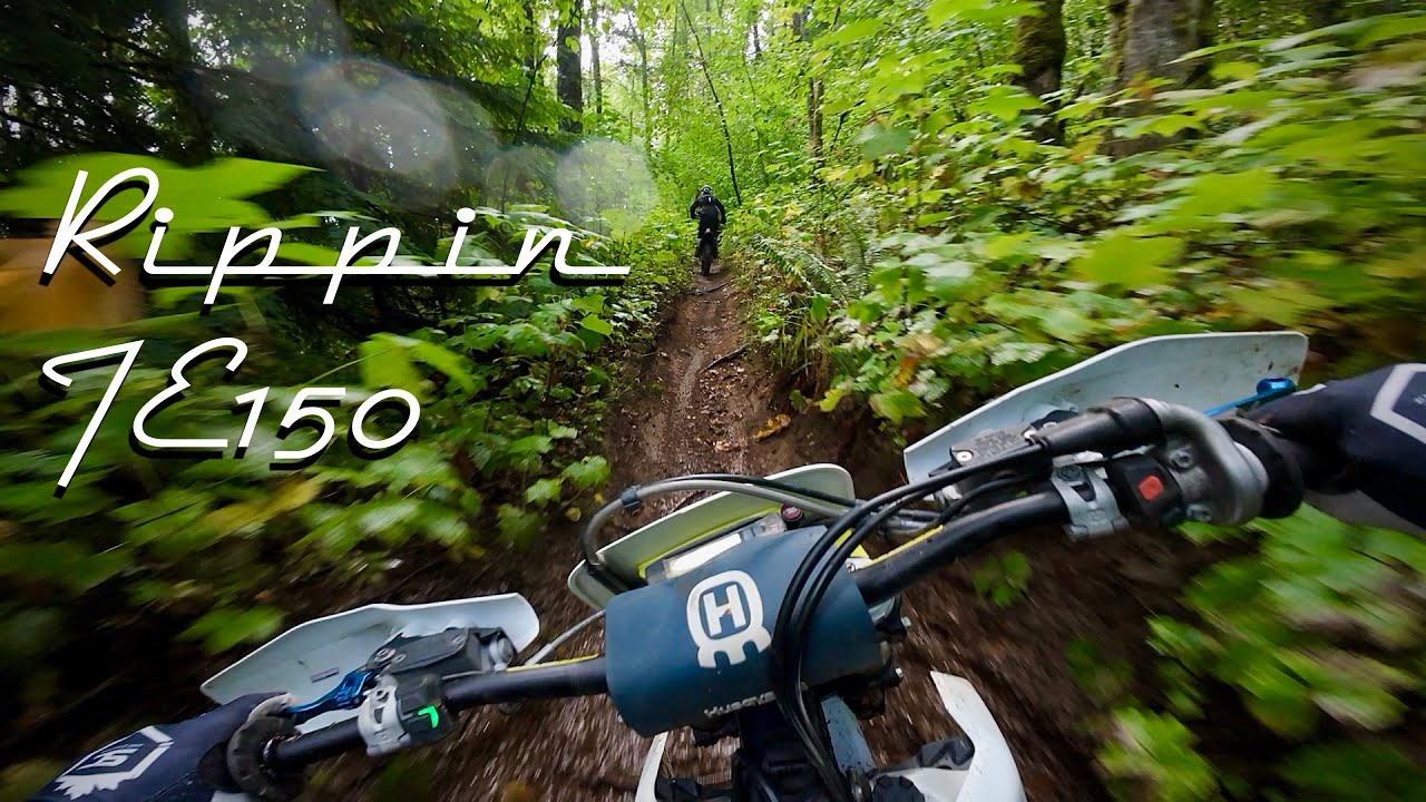 Ripping a TE150 | Vedder Mountain