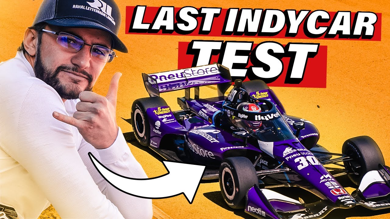 LAST INDYCAR test! All set for St. Pete