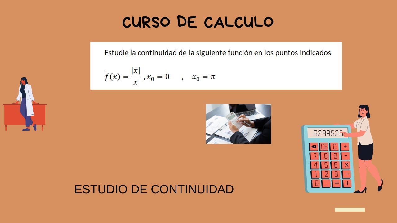 CURSO DE CALCULO 1 - CLASE 29 - CONTINUIDAD DE LA FUNCION MODULO - UNICALCULO