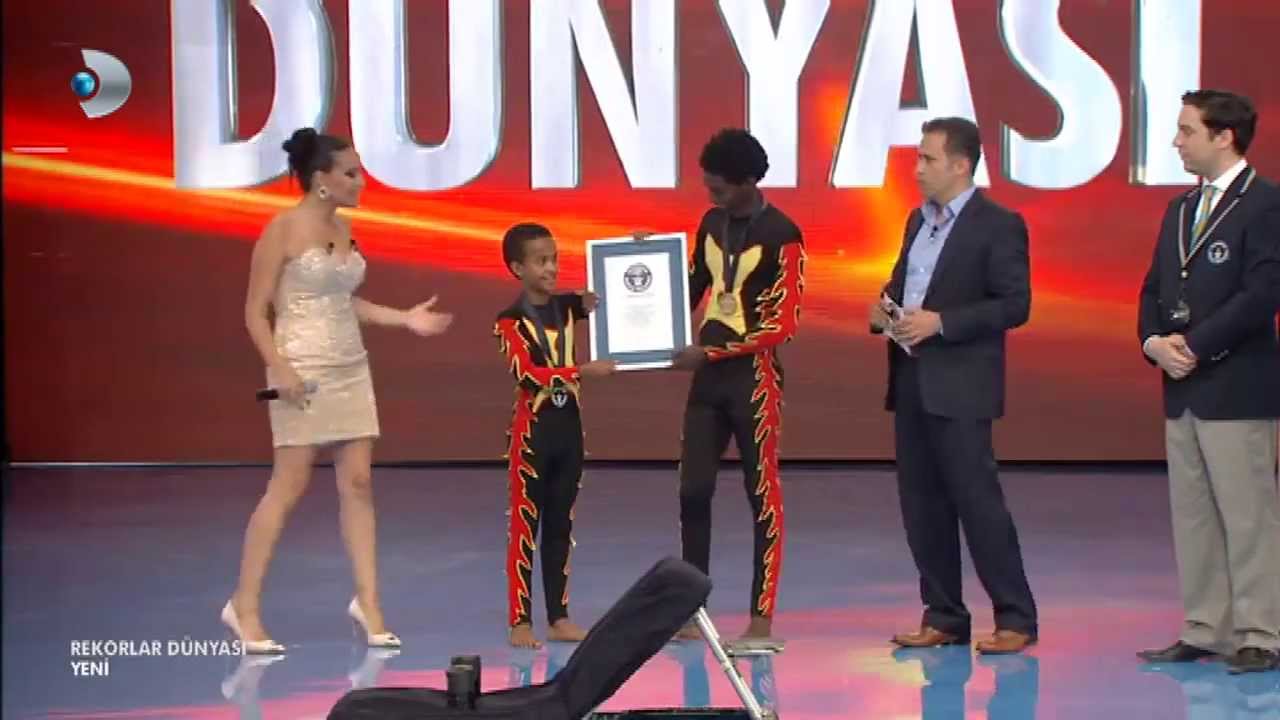 Ethio Circus Amanuel & Samuel  Break Guinness World Records