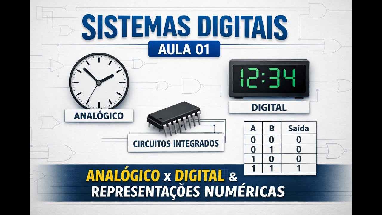 Sistemas Digitais &ndash; 01 #cursodeeletr&ocirc;nica