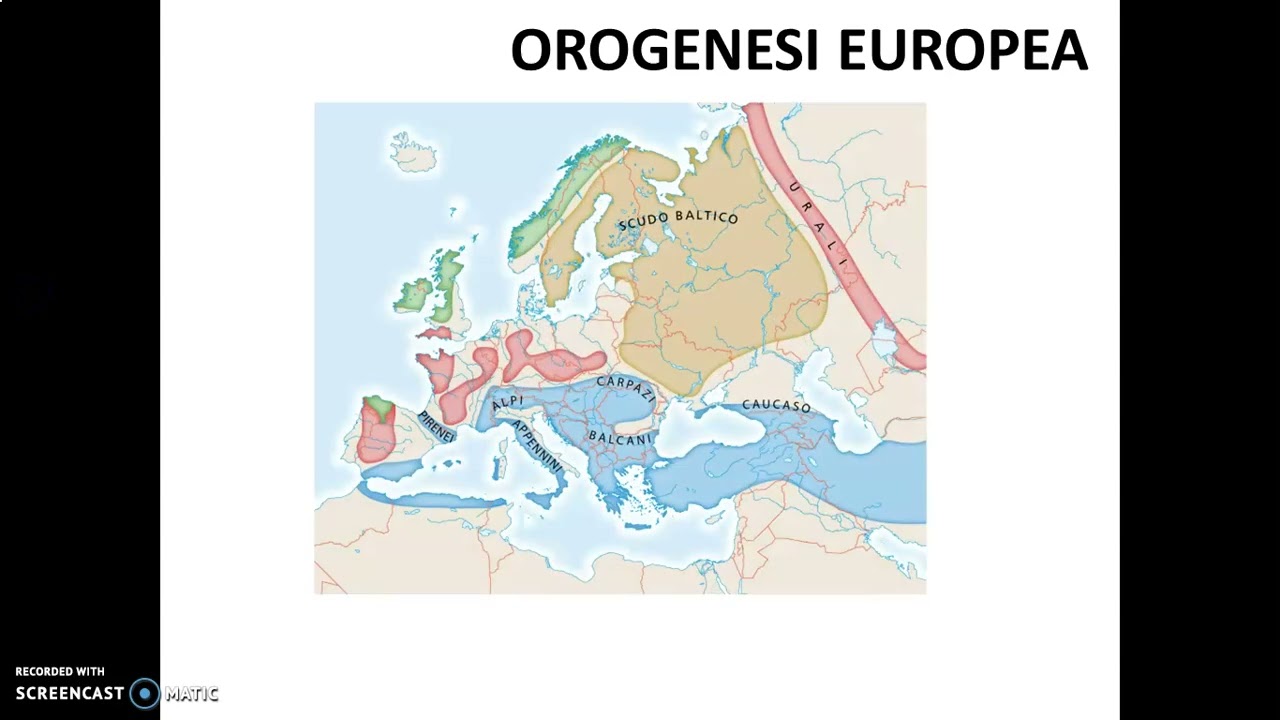 La montagna montagne e pianure d'Europa e d'Italia
