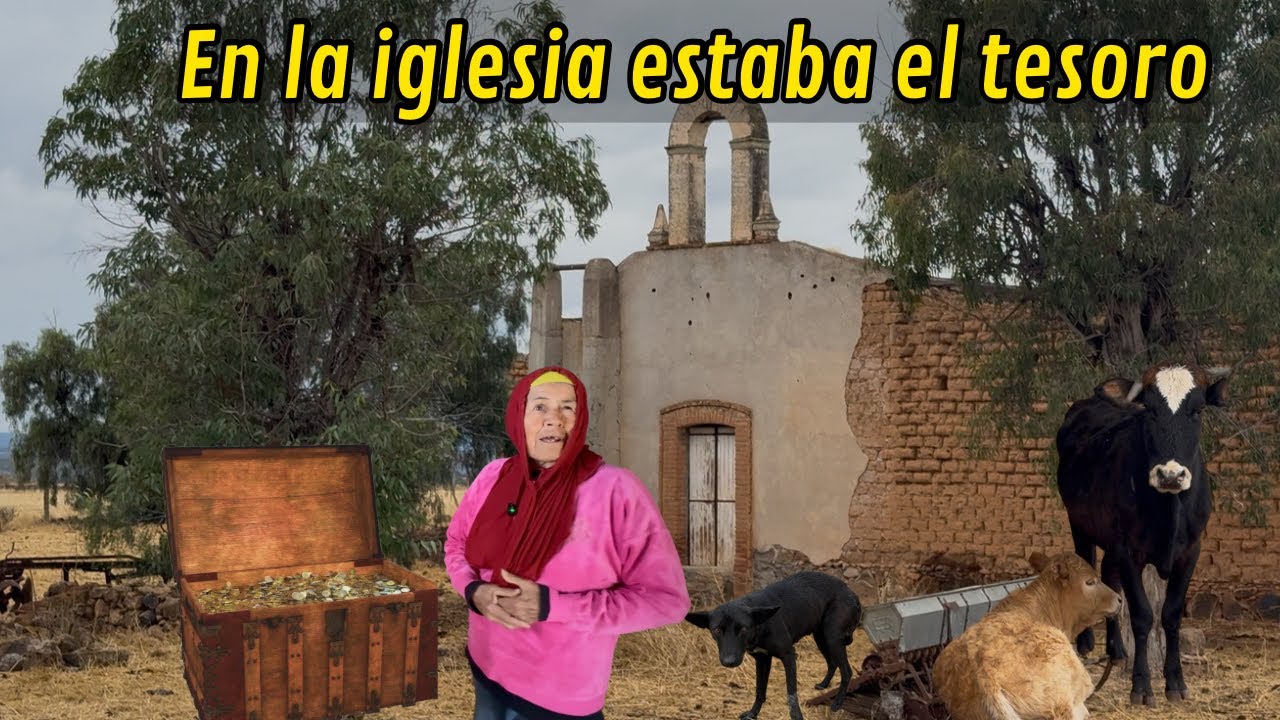 A mis 78 años vivo sola en una hacienda abandonada