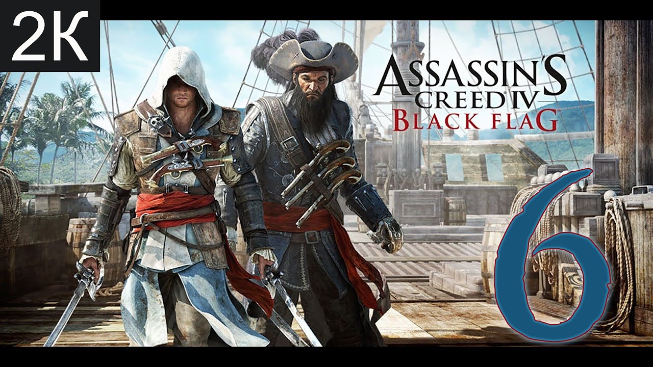 Assassin's Creed IV: Black Flag (2К HD MOD) - Прорыв блокады Нассау - прохождение 6