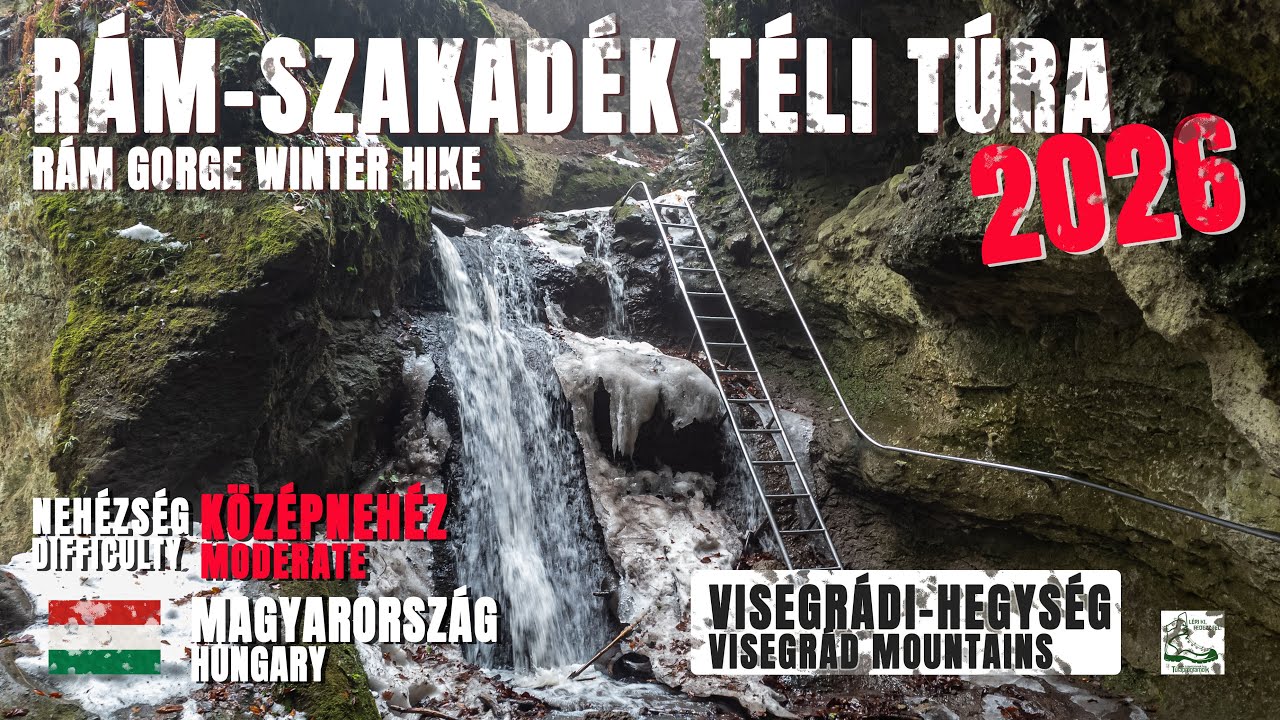 🇭🇺 Rám-szakadék téli túra – ❄️ Teljes útvonal az összes akadállyal | hosszú verzió | 2026 | POV