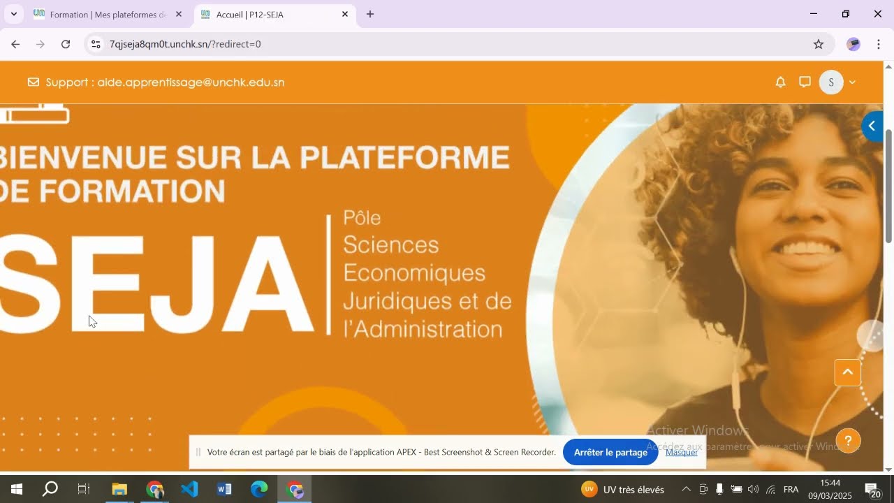 Guide Complet : Utilisation de la Plateforme UN-CHK | Téléchargement de Cours et Plus !