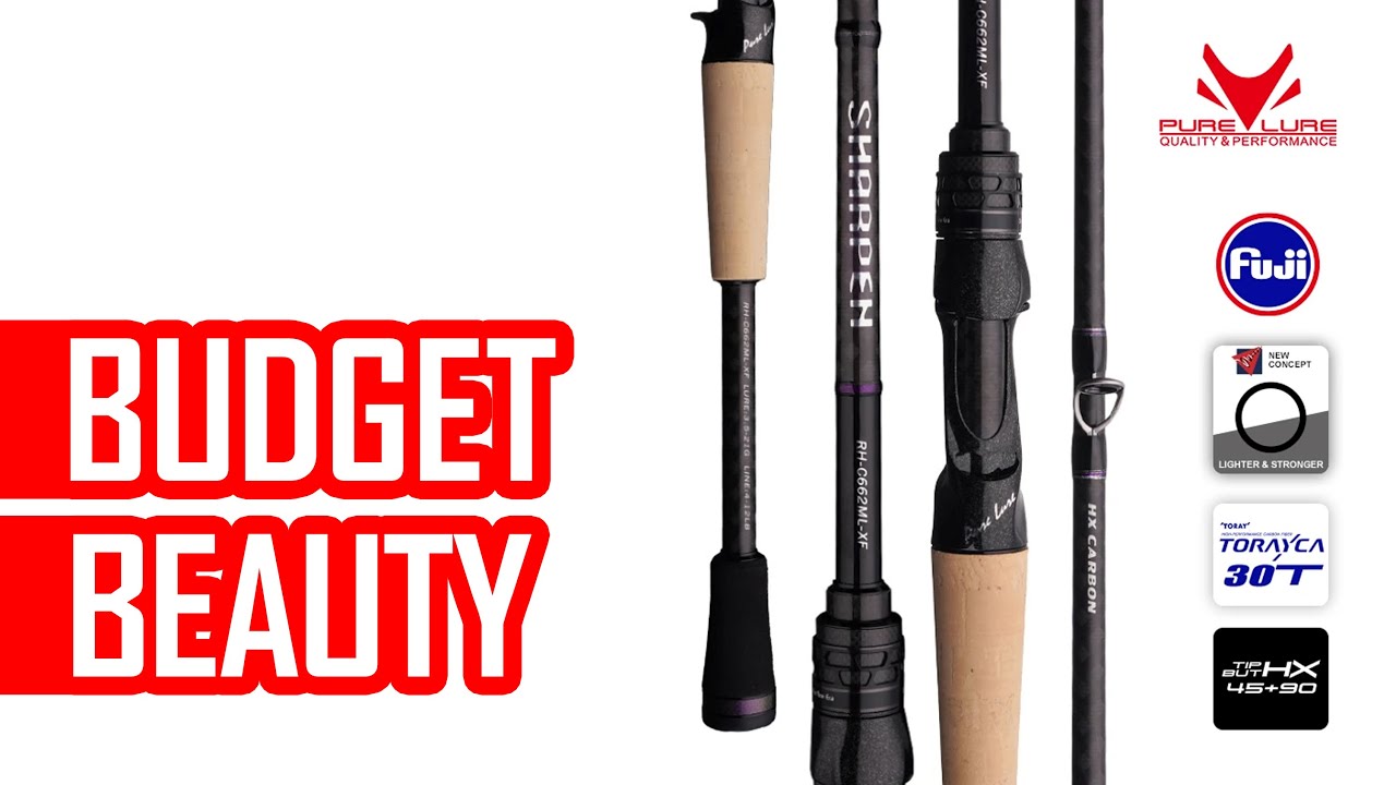 PureLure Sharpen fishing rod review: great quality on a budget!