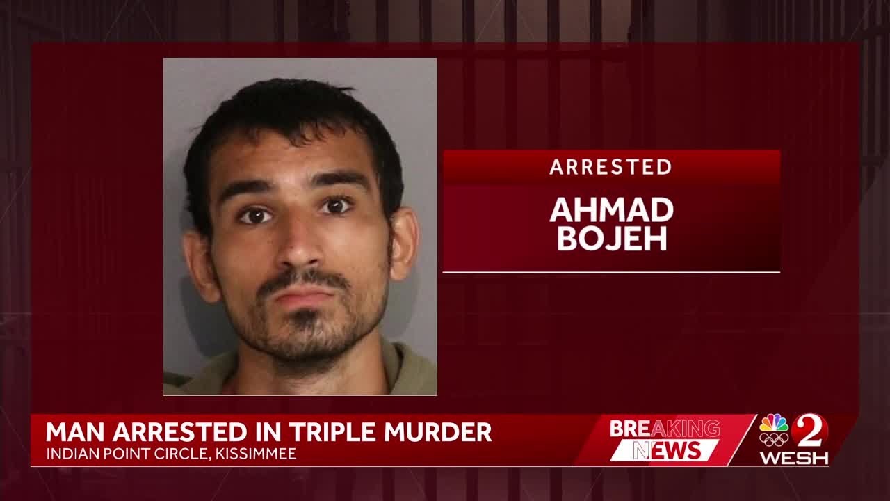 Suspect in triple homicide arrested in Osceola County, deputies say