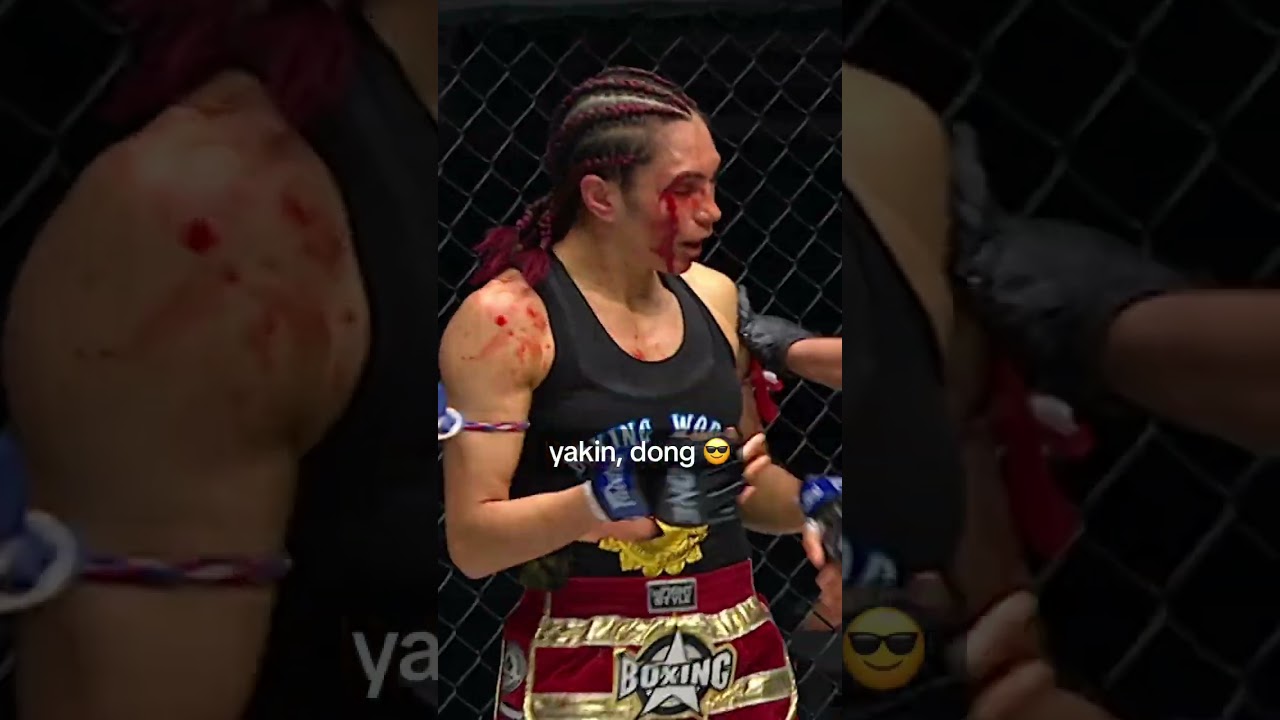 Setelah melahirkan, langsung tarung! 🤯🤩💥 #muaythai #kickboxing