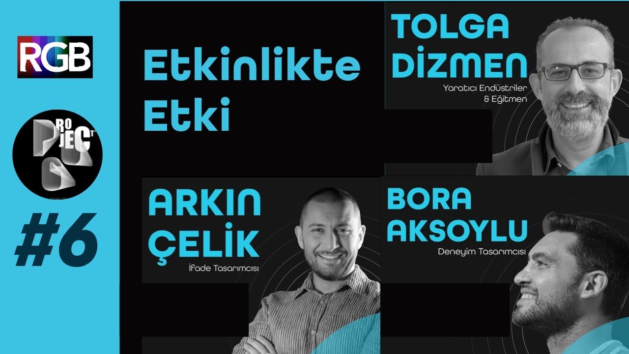 Project'06: ETKİNLİKTE ETKİ -Tolga Dizmen, Arkın &Ccedil;elik, Bora Aksoylu