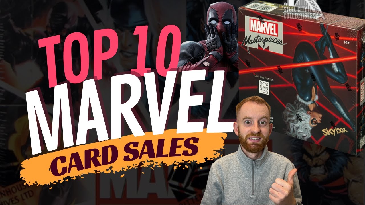 Top 10 Marvel Card Sales - 2022 Marvel Masterpieces is NUTS!!