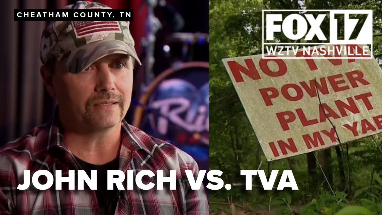 Country Star John Rich joins fight against TVA methane plant in Cheatham County