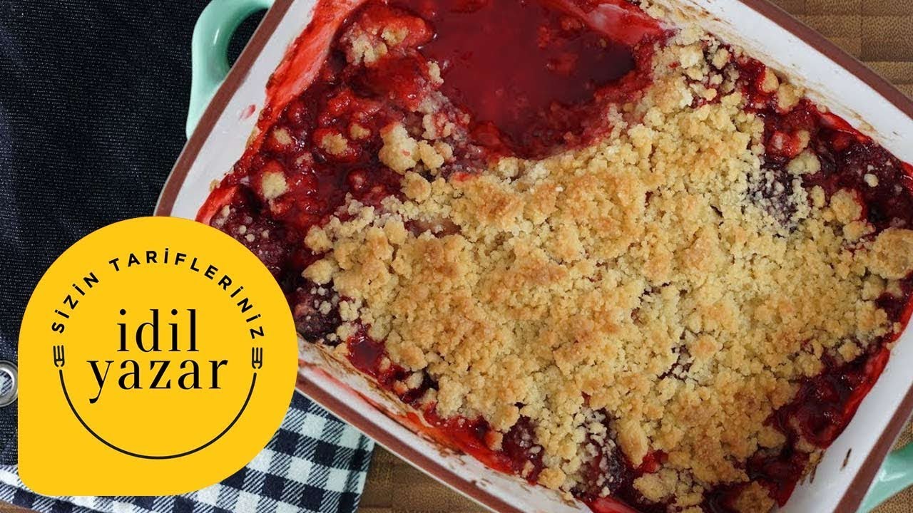 Çilekli Crumble (Nisa Akyüz) | #3 | Sizin Tarifleriniz