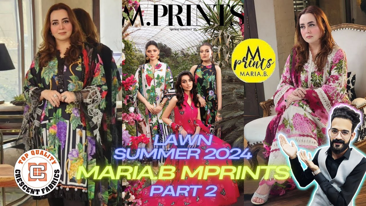 Maria.B New M.Prints Summer Collection 2024 Part 2 #mariab