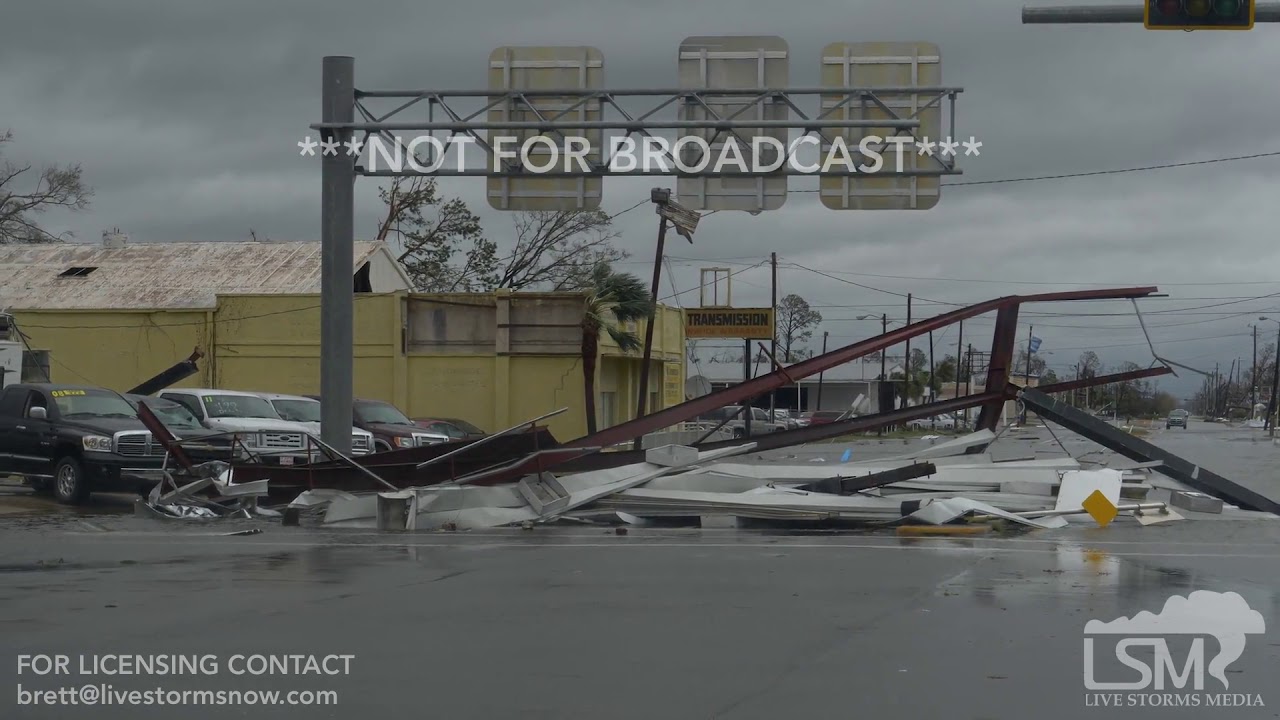 10-10-18 Panama City, FL - Hurricane Michael Causes Catastrophic Damage.mp4