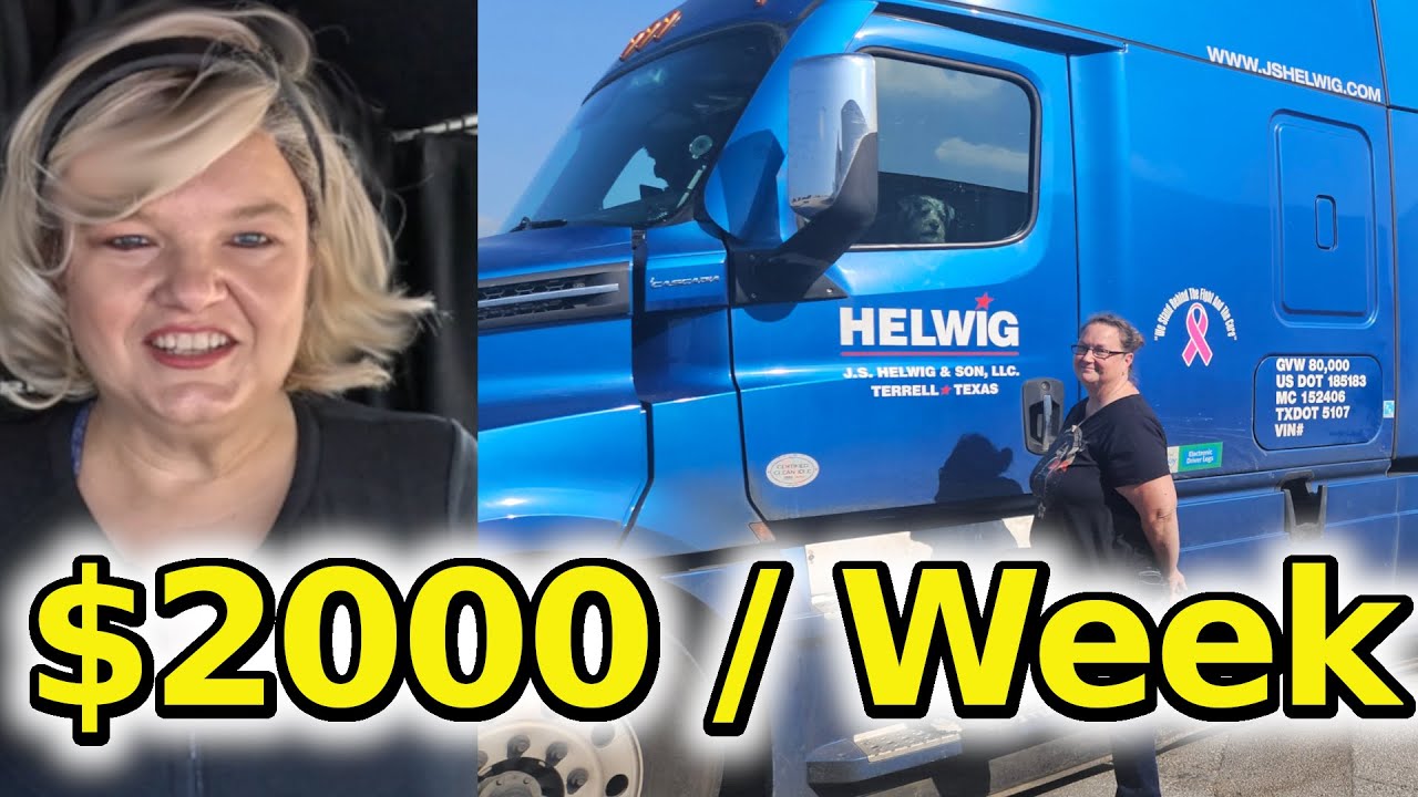 Make $2000 at JS Helwig & Sons Trucking! Interview with a Driver