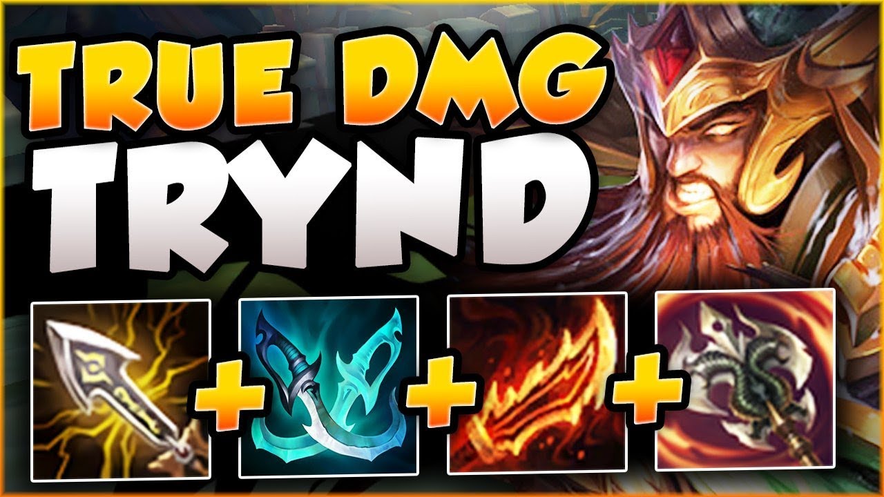 RIOT?? 100% CRIT TRYND DEALS 35% TRUE DMG?? TRYNDAMERE SEASON 8 TOP GAMEPLAY! - League of Legends