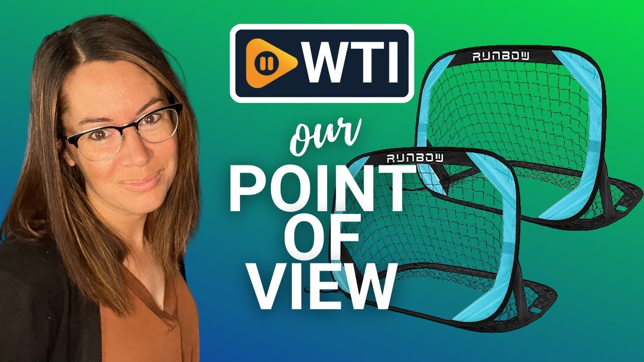 RUNBOW Pop Up Soccer Goal for Kids | Our Point Of View