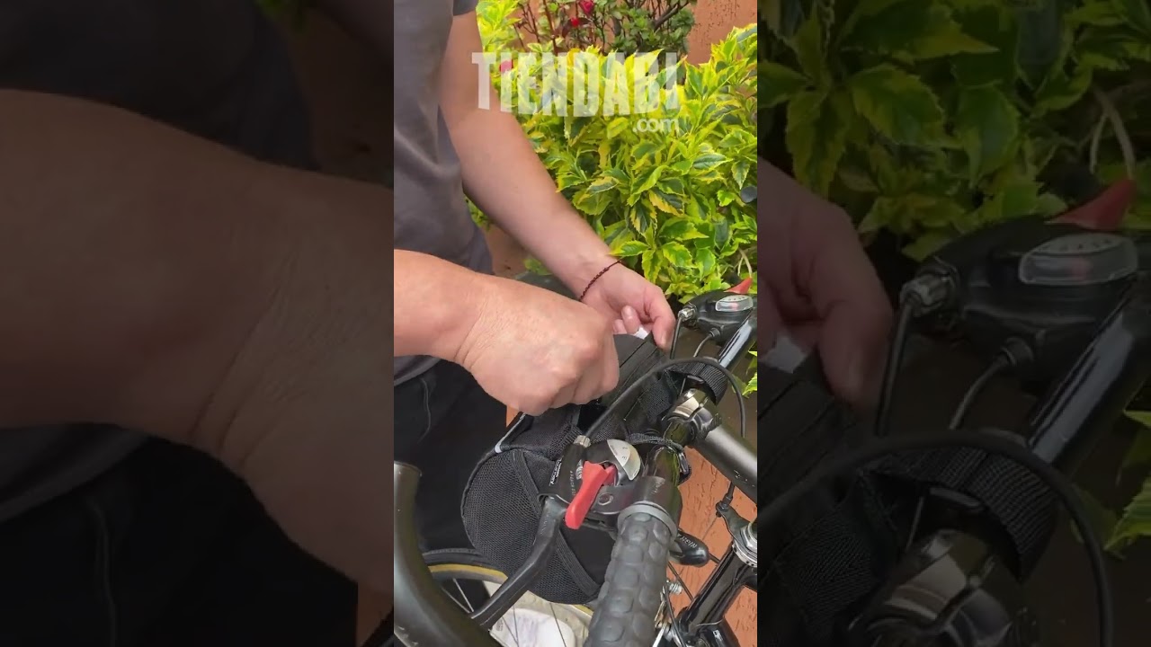 Estuche Alforja Impermeable De Manubrio Para Bicicleta