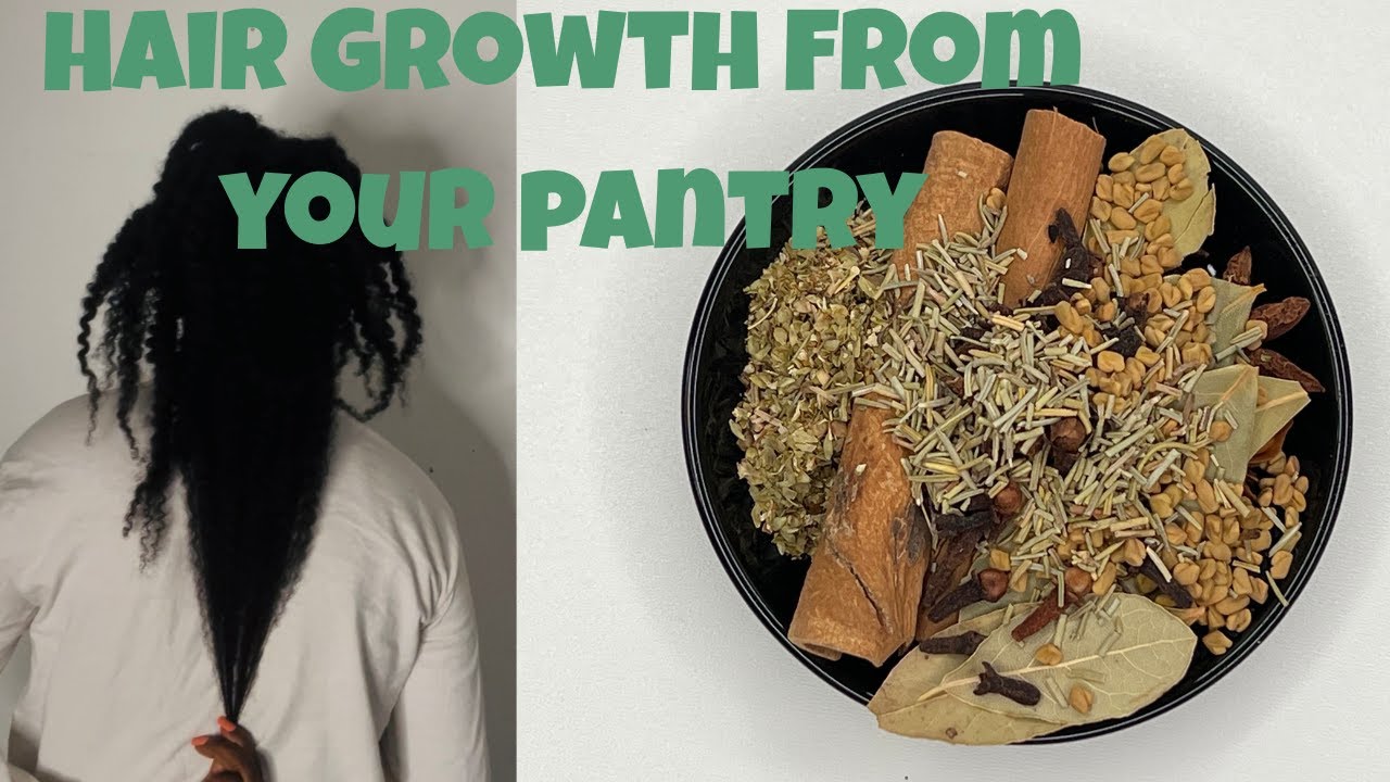 Grow Long, Thick Hair FAST with These Pantry Herbs!  DIY Hair Growth Spray Recipe