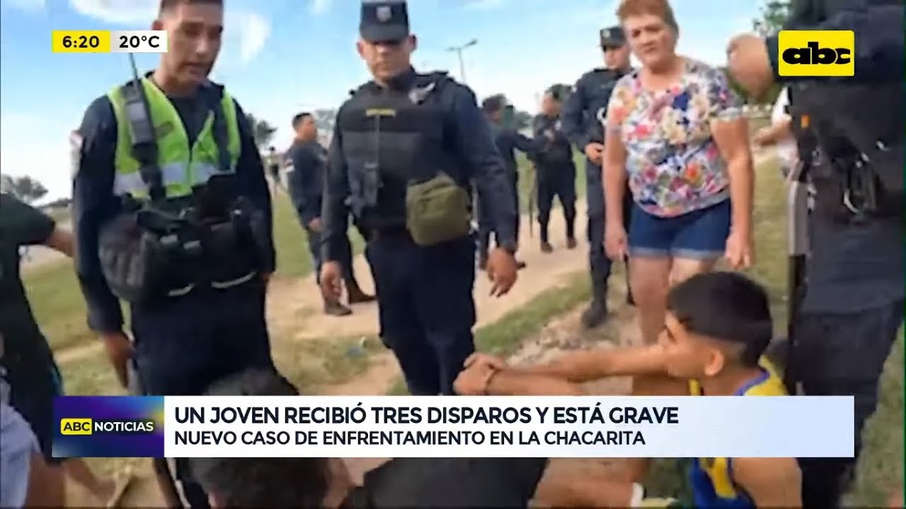 Joven termina con tres balazos en un nuevo enfrentamiento en la Chacarita