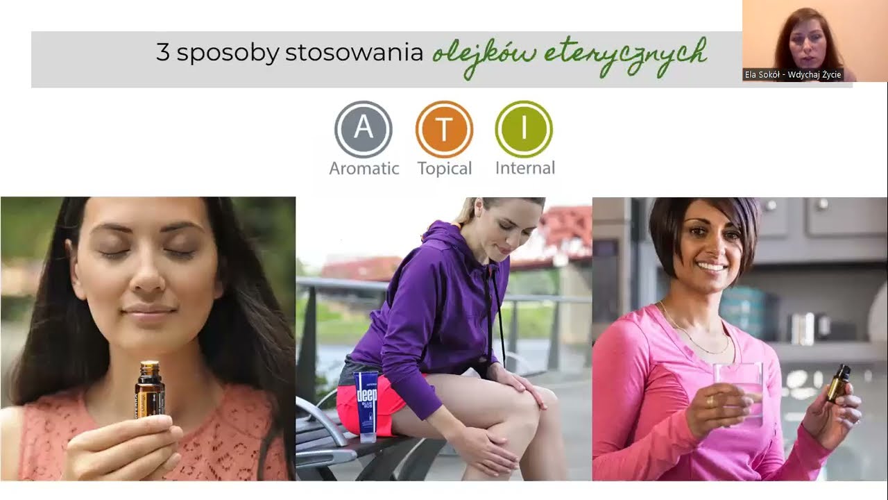 Lekcja Olejkowa Domowa Apteczka doTERRA